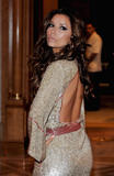 Eva Longoria leggy in short backless dress at 61st International Cannes Film Festival 2008: Opening Ceremony Dinner