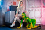 Eva Parcker & Tiffany Doll - Fuck Me Earthling 2  n48a6peirn